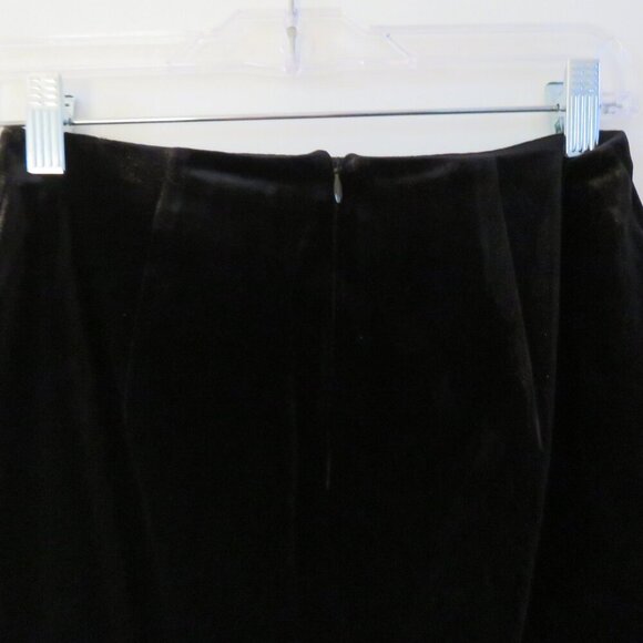 WHITE HOUSE BLACK MARKET Velvet Pencil Skirt Academia Officecore Y2K US 2 Petite - Picture 8 of 12
